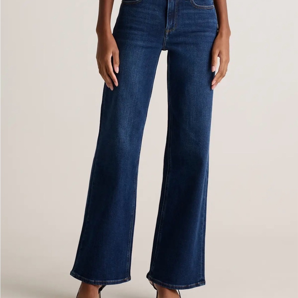 Quince Bella Wide Leg Jeana - Midnight Blue - 30 Long
